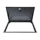 Insulated Steel Floor Hatch STANDARD with Tread Plate