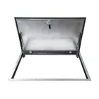 Insulated Stainless Steel Floor Hatch STANDARD with Tread Plate