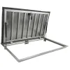 Stainless steel floor hatch STANDARD OUTDOOR with tread plate