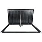 Floor Steel Hatch STANDARD ELECTRO with Tread Plate and Electric Actuator