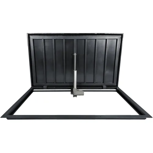 Floor Steel Hatch STANDARD ELECTRO with Tread Plate and Electric Actuator Floor Steel Hatch STANDARD ELECTRO with Tread Plate and Electric Actuator
