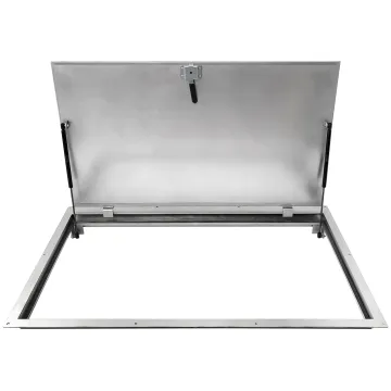 Insulated stainless steel floor hatch STANDARD OUTDOOR