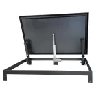 Insulated Stainless Steel Floor Hatch LIFT ELECTRO with Tread Plate and Electric Actuator