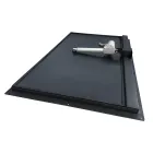 Insulated Steel Floor Hatch STANDARD ELECTRO with Electric Actuator