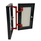 Wall-Mounted Steel Inspection Hatch with 3D Adjustment
