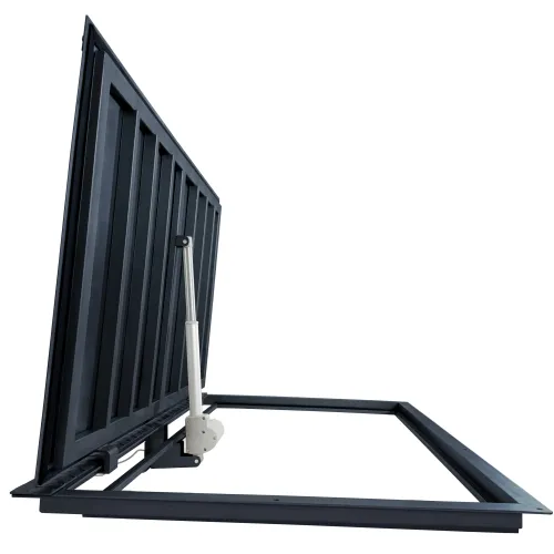 Floor Steel Hatch STANDARD ELECTRO with Tread Plate and Electric Actuator Floor Steel Hatch STANDARD ELECTRO with Tread Plate and Electric Actuator