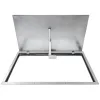 Insulated stainless steel floor hatch STANDARD ELECTRO with electric actuator