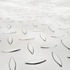 Outdoor stainless steel STANDARD ELECTRO floor hatch with tread plate and electric actuator