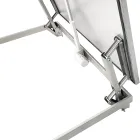 Insulated stainless steel floor hatch LIFT OUTDOOR ELECTRO with electric actuator