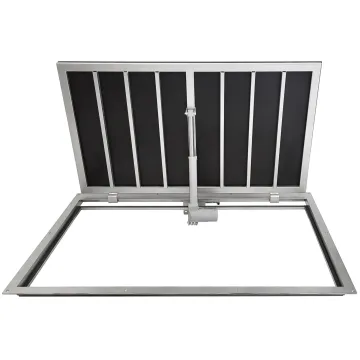 Stainless Steel Floor Hatch STANDARD OUTDOOR ELECTRO with Electric Drive