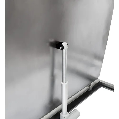 Insulated stainless steel floor hatch STANDARD OUTDOOR ELECTRO with electric actuator