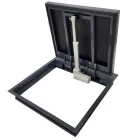 Steel Floor Hatch INCANTO ELECTRO with Electric Actuator