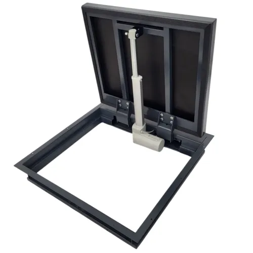 Steel Floor Hatch INCANTO ELECTRO with Electric Actuator