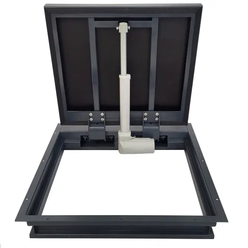 Steel Floor Hatch INCANTO ELECTRO with Electric Actuator