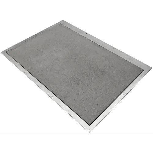 Stainless Steel Floor Hatch STANDARD OUTDOOR ELECTRO with Electric Drive
