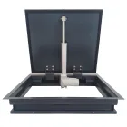 Insulated Steel Floor Hatch INCANTO ELECTRO with Electric Actuator