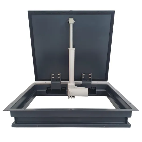 Insulated Steel Floor Hatch INCANTO ELECTRO with Electric Actuator