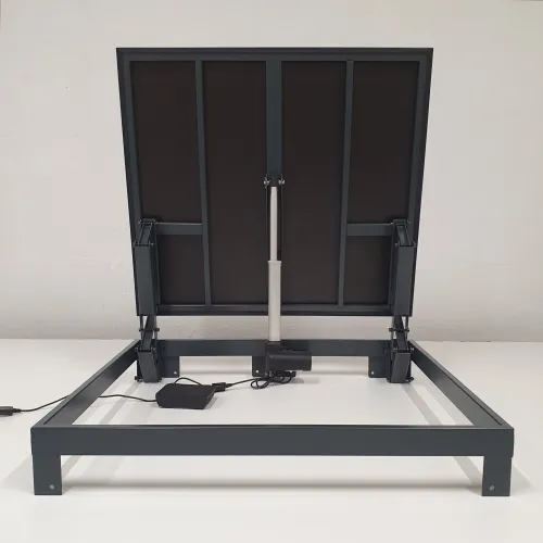 Steel Floor Hatch LIFT ELECTRO with electric actuator