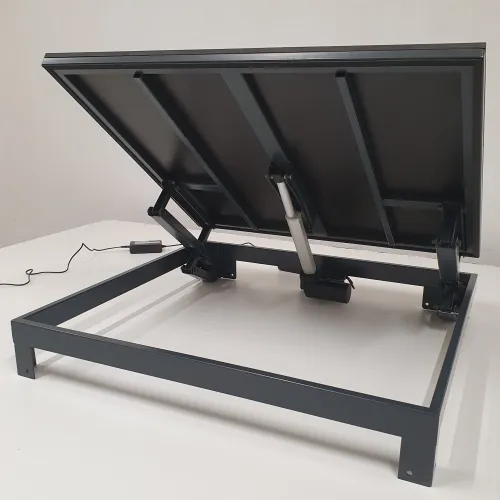Steel Floor Hatch LIFT ELECTRO with electric actuator
