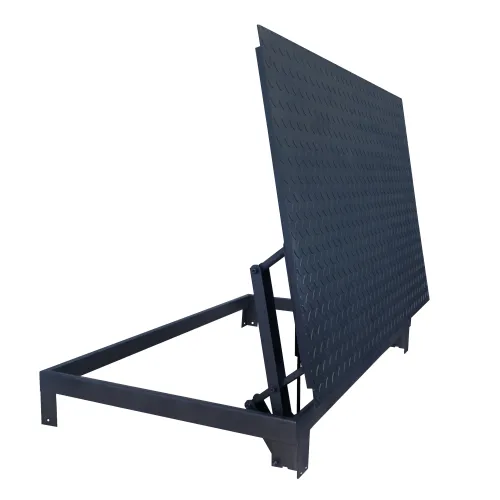 Outdoor floor steel hatch with tread plate LIFT OUTDOOR