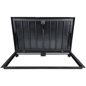 Trappe de sol extérieure en acier avec tôle striée STANDARD OUTDOOR